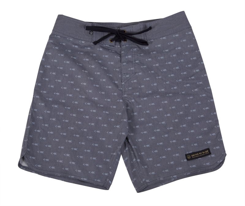 United by Blue &quot;Longbow&quot; boardshort in navy, $68 at Hooley