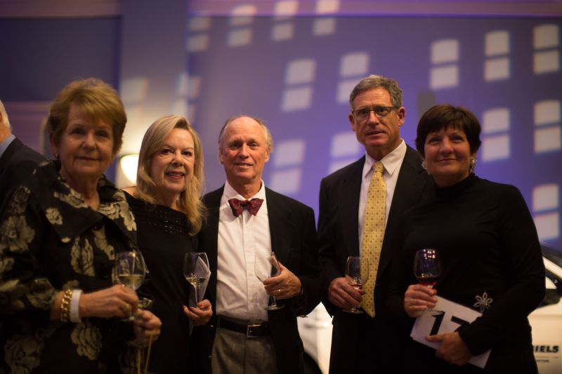 Faye Griffin, Mary and Larry Davis, Stuart Hotchkiss, and Claudia Porter