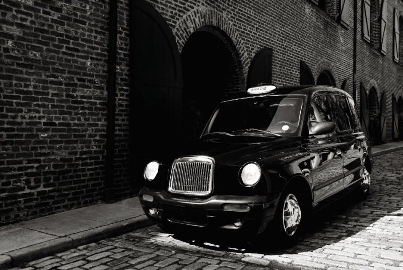London Black Cab from Charleston Black Cab Company