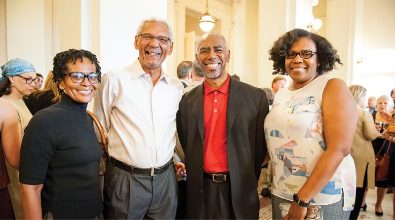 Darlene Scott, Nathaniel Scurry, Milton Armstrong, and Lewann Harper-Armstrong