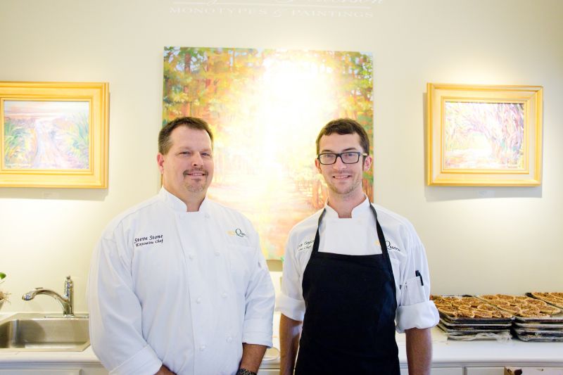 82 Queen’s executive chef Steve Stone and sous chef TK Taylor