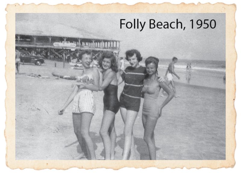 Folly Beach, 1950
