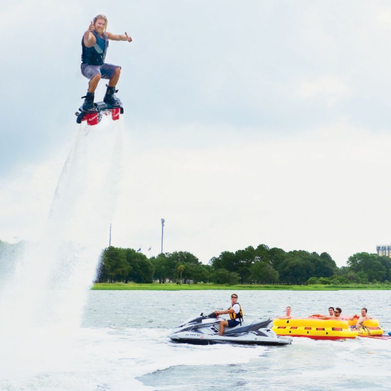 hydro jet ski surfing