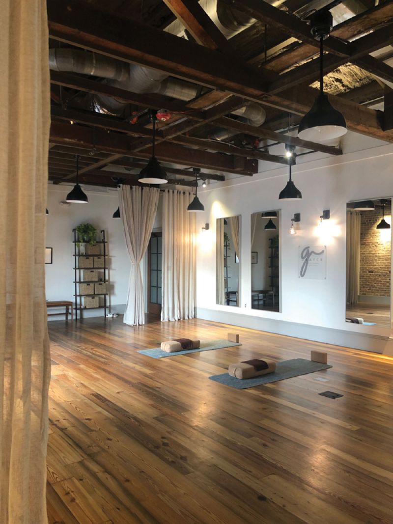 Mindful Practice: “I’m a massive yoga addict. I go to Grayce Yoga on King Street, and I love The Works yoga studio on Meeting Street as well.”