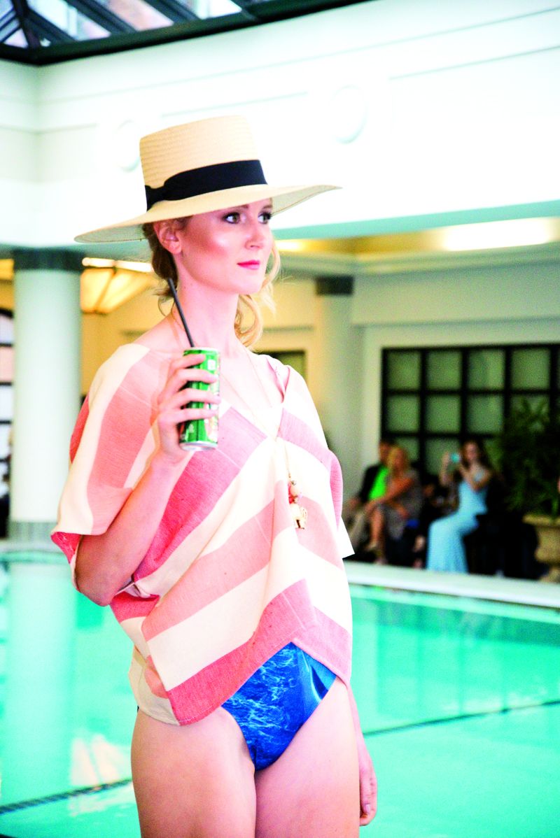 A carefree summer look from designer Lauren Lail