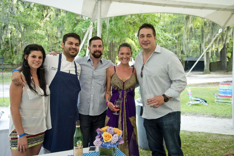Indaco&#039;s Carly Painter, chef Michael Perez, general manager Jon Murray, Jasmine Beck, and managing partner Steve Palmer.