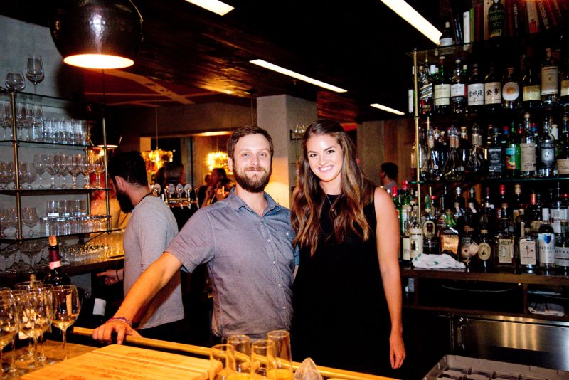 Four Ninety-Two bartenders Chris Holbrooks and Caroline Kinard