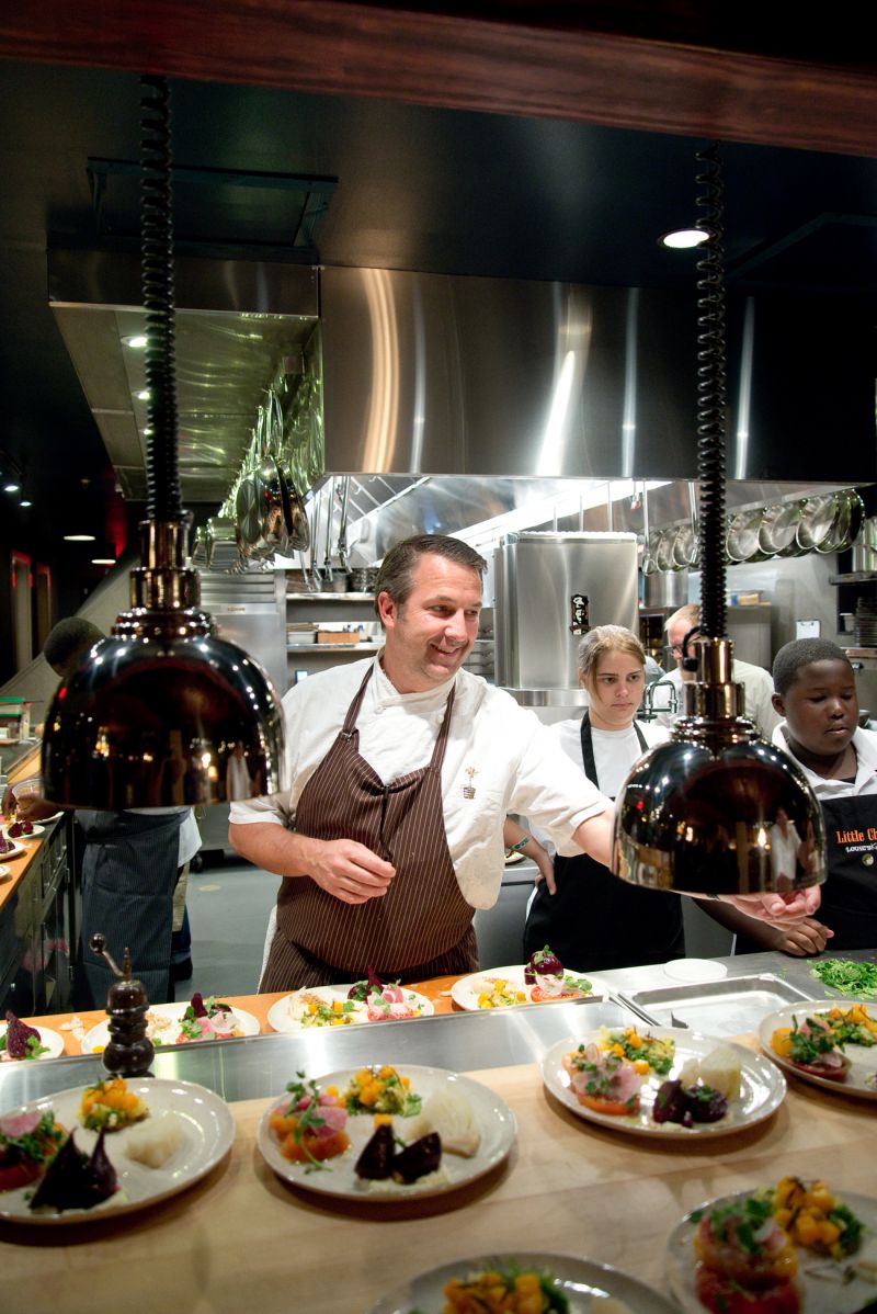 Kevin Johnson is the head chef at The Grocery on Cannon Street.