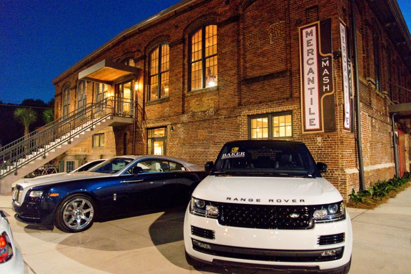 A Range Rover awaits its lucky new owner.