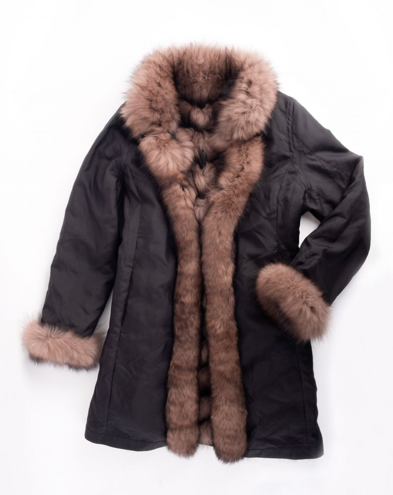 Linda Richards fox sable reversible jacket, $1,520 at Lori+Lulu