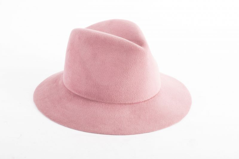Lola Hats &quot;Main Street Hat&quot; in “rose,“ $248 at Out of Hand
