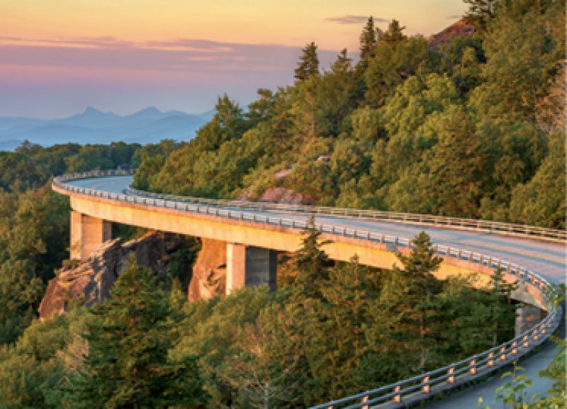 Guys’ Trip: “My friends and I went up to Greenville and rode our bikes for 200 miles on the Blue Ridge Parkway.”