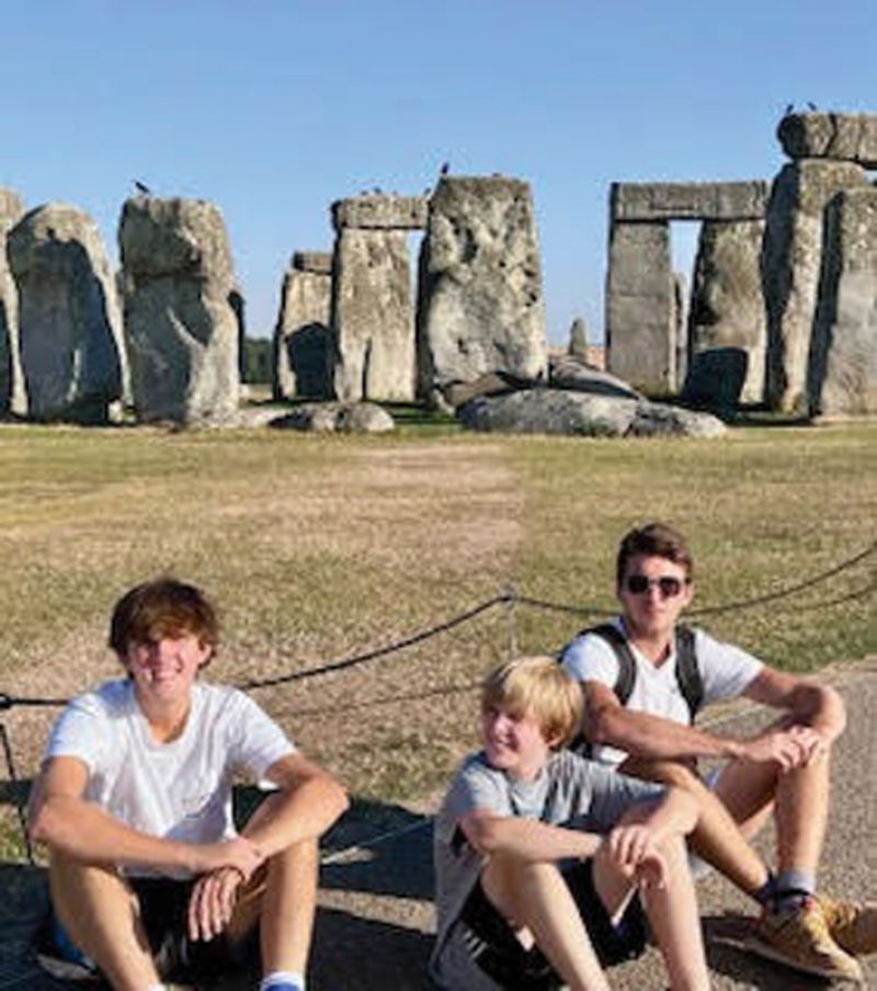 Globe-trekking:  “I’ve always enjoyed seeing new places, and as the boys get older, it’s been awesome to experience those places, and new ones, with them.”