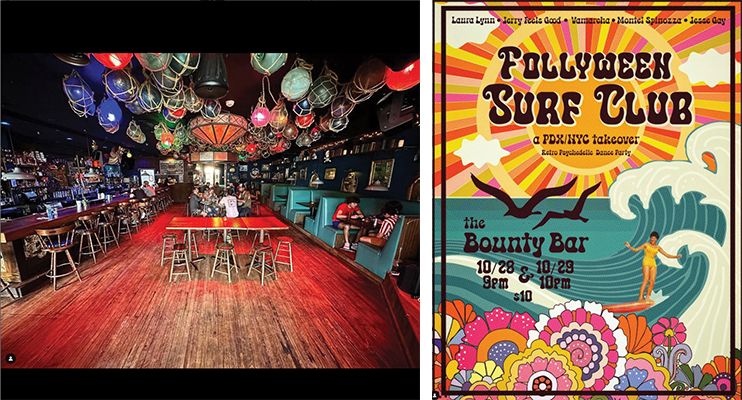 Folly’s Bounty Bar delivers funky tunes to the Edge of America.