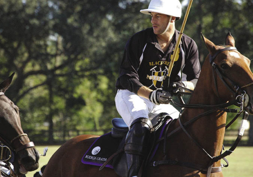 With a half-ton horse moving at speeds up to 25 miles per hour, polo is a dangerous sport.